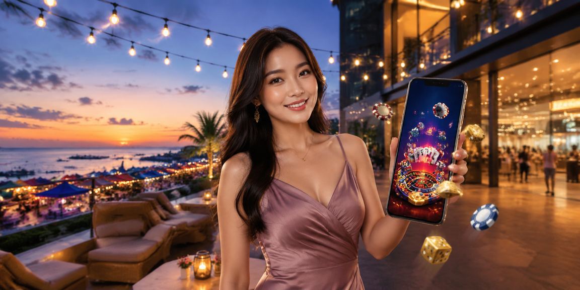 Dealer kasino profesional dalam sesi langsung